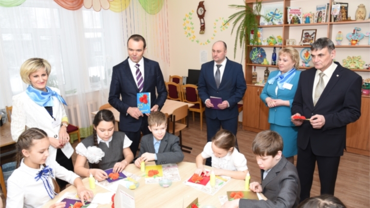 Глава Чувашской Республики посетил Шумерлинский комплексный центр социального обслуживания населения
