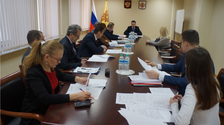 Состоялось заседание рабочей группы по формированию предложений для выдвижения от имени Чувашской Республики кандидата на должность генерального директора АО «СОК «Спорт»