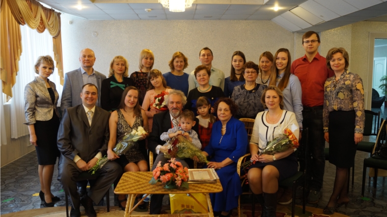 г.Новочебоксарск: «золотую» свадьбу отметили супруги Мисюра