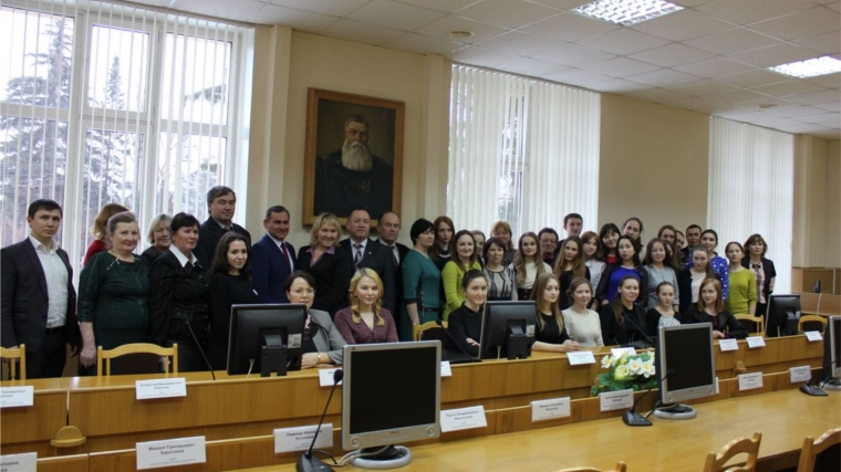 Встреча студентов выпускных курсов с представителями отдела образования и школ Красночетайского района