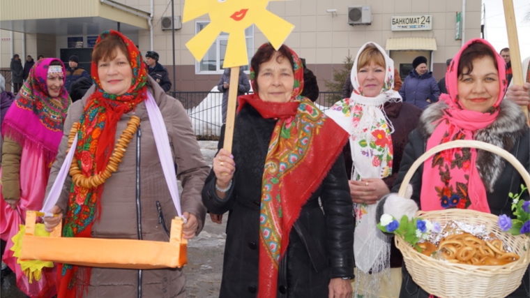 В Комсомольском районе прошел традиционный праздник &quot;Проводы зимы&quot;
