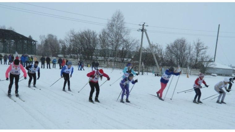 В Моргаушском районе в 15-й раз прошла лыжная эстафета памяти Юрия Федотова