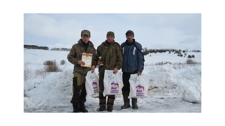 Команда «Ядрин» приняла участие на традиционных соревнованиях по охотничьему биатлону и подледному лову рыбы в Нижегородской области