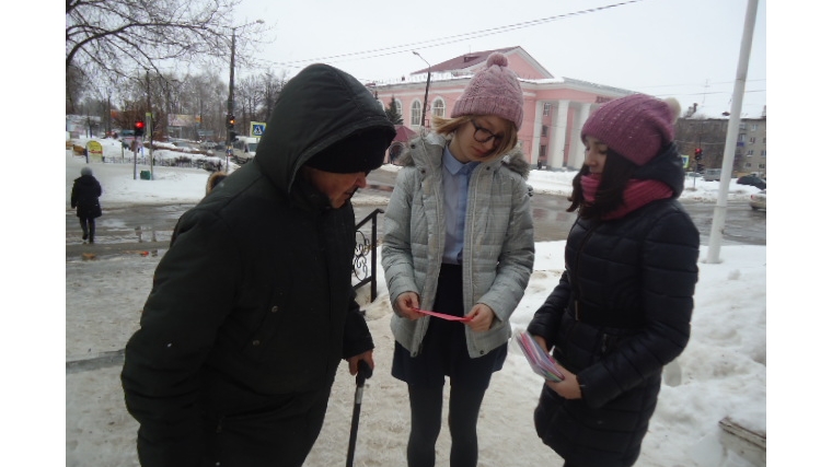 Конкурс боевого письма «Нашей Родины солдаты, с праздником!» в школе №10 города Канаш