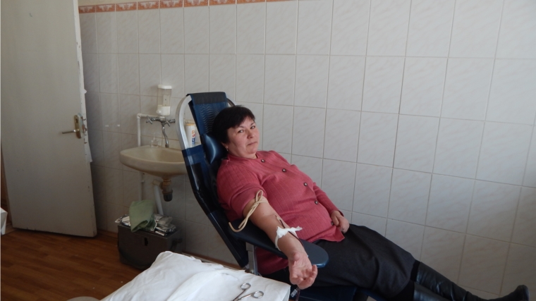 В Большеяушском сельском поселении прошел очередной День донора