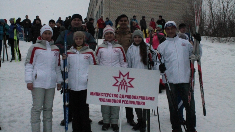 Команда Минздрава Чувашии приняла участие в лыжной гонке XVI спартакиады органов государственной власти Чувашской Республики и органов местного самоуправления