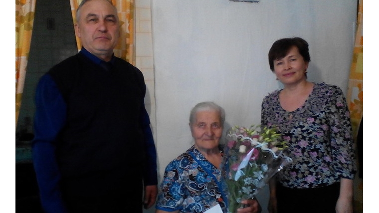 90-летний юбилей ветерана войны Лидии Камагиной