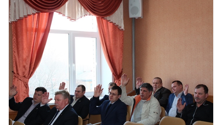 Состоялось XII внеочередное заседание Собрания депутатов Цивильского района