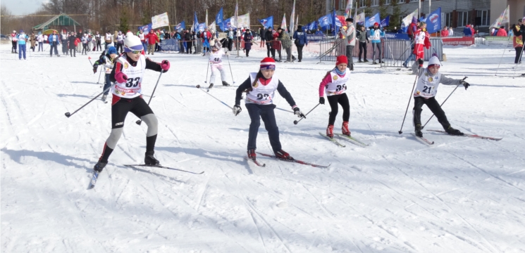 Марафон лыжных соревнований «Единой России» в Чувашии завершился семейными стартами