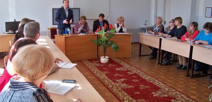 В рамках Единого информационного дня прошла встреча с педагогической общественностью города Шумерли