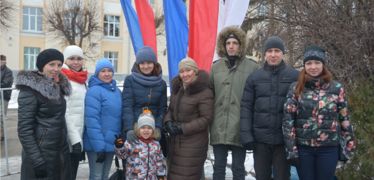Коллектив Мининформполитики Чувашии принял участие в митинге-концерте «Мы вместе!» в честь воссоединения Крыма с Россией