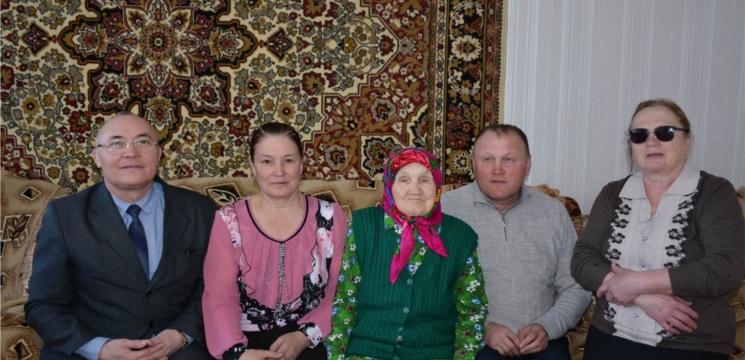 Очередная долгожительница района справляет свой 90-летний юбилей