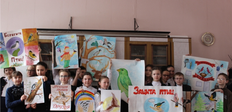 Чтецы г. Канаш приняли участие в городском конкурсе «Друзья наши – птицы!»