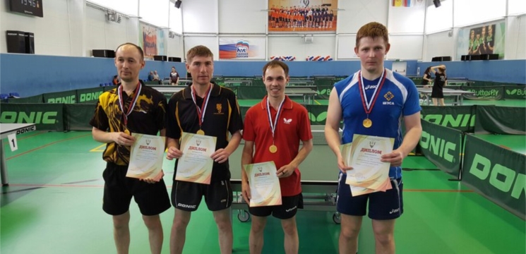 Шумерлинцы впервые стали обладателями чемпионского титула по настольному теннису