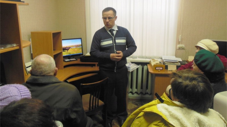 Руководство и специалисты Управления ПФР в г. Шумерля проводят информационные встречи с населением