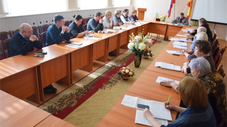 Глава администрации города Шумерли А.Г. Зиновьев провел заседание комиссии по профилактике правонарушений