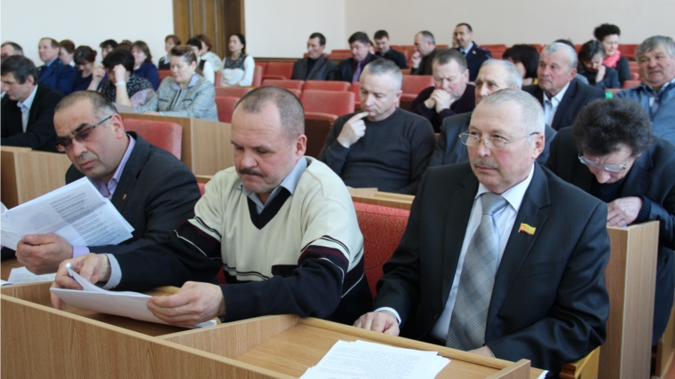 Состоялось пятнадцатое заседание Собрания депутатов Красночетайского района