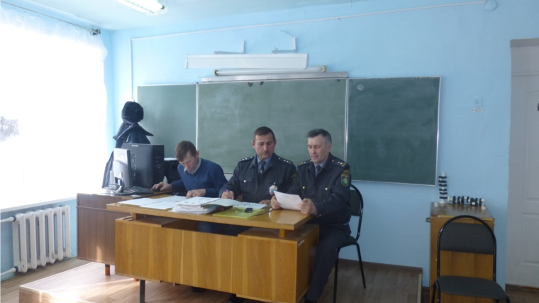 Очередной экзамен в Батыревском агропромышленном техникуме