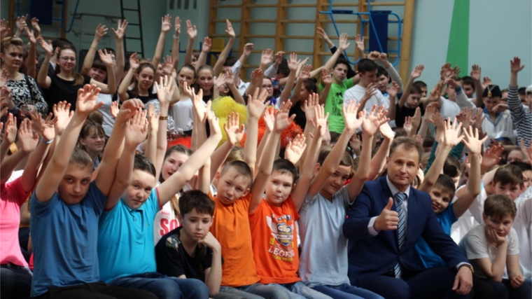 Во Всемирный день здоровья в школах города Шумерли прошли разнообразные мероприятия