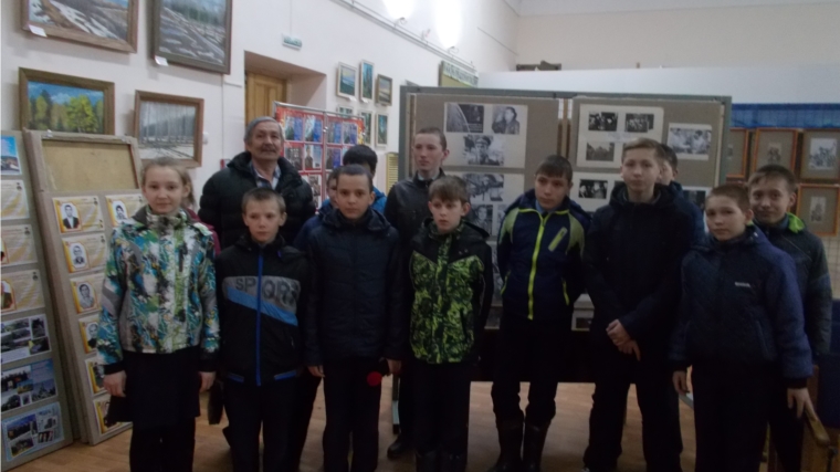 Канашский краеведческий музей посетили школьники с. Ухманы