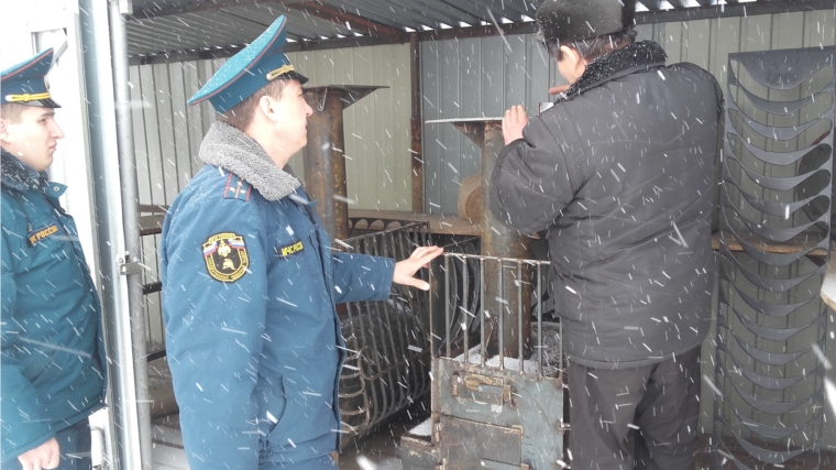 Инспекторским составом ОНД и ПР по г. Канаш и Канашскому району проведен профилактический рейд по местам продаж отопительных печей