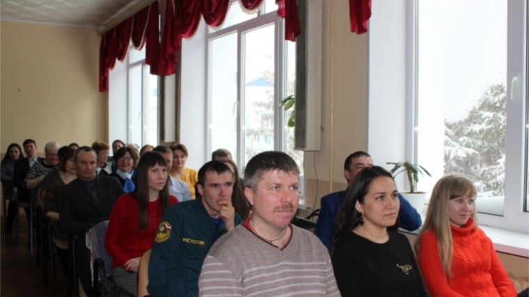 Новый состав Молодежного правительства был представлен на собрании глав поселений Ядринского района