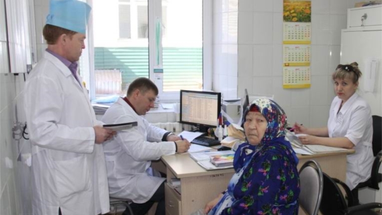26 апреля проект Минздрава Чувашии «Мобильная консультативная поликлиника» работал в Шемуршинской районной больнице