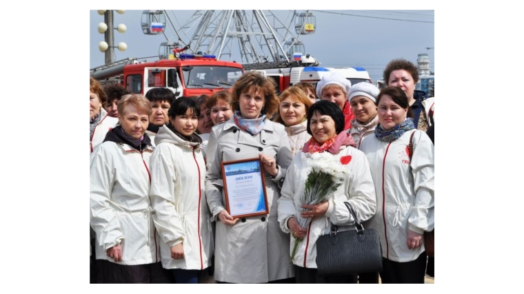 Медицинские организации отметили День безопасности на Красной площади г. Чебоксары