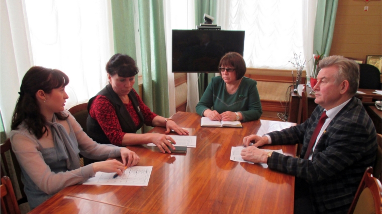 Алатырский район посетил председатель Региональной контрольной комиссии Филимонов Валерий Николаевич