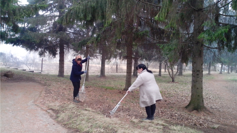 Экологический субботник по благоустройству в Карамышевском сельском поселении
