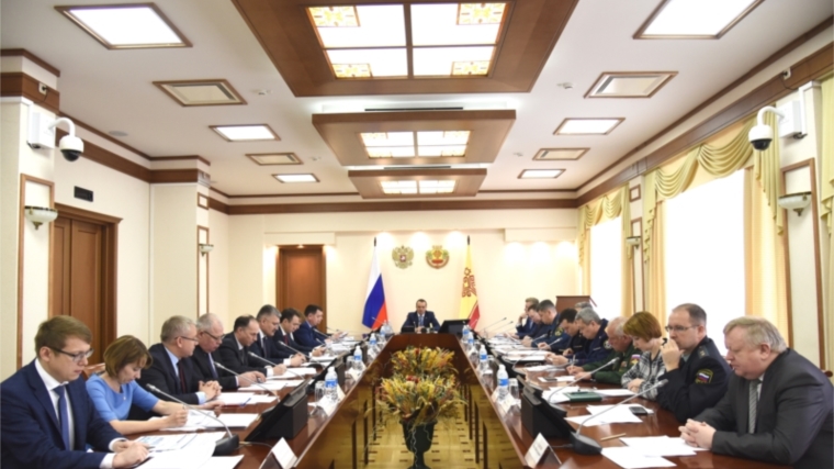 Состоялось Координационное совещание при Главе Чувашской Республики по обеспечению правопорядка
