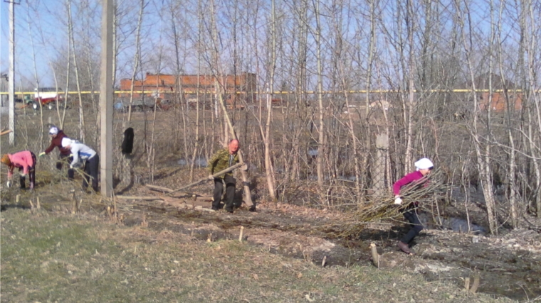 Прошел Всероссийский экологический субботник в Солдыбаевском сельском поселении