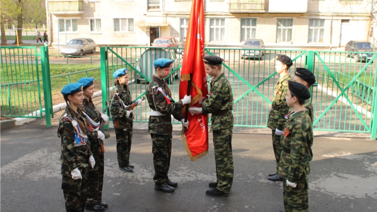 В чебоксарских школах продолжается патриотическая акция &quot;Часовой у Знамени Победы&quot;