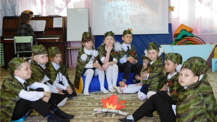 В детском саду «Рябинушка» прошел праздник «Весна Победы»
