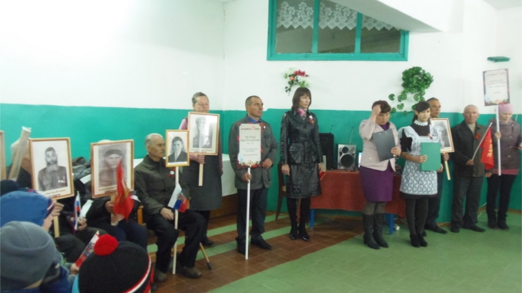 Торжественные митинги, посвященные 72- ой годовщине Победы в ВОВ, прошли в населенных пунктах Малотаябинского сельского поселения