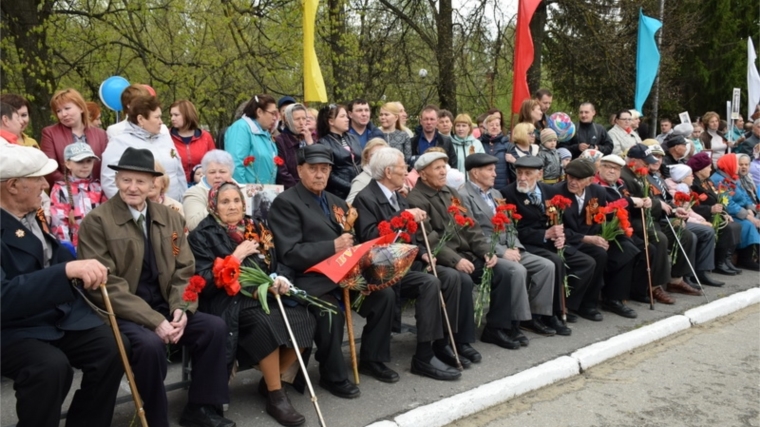 Празднование 72-й годовщины Великой Победы в городе Шумерле ознаменовал масштабный парад