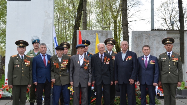 В Мариинско-Посадском районе состоялось торжественное празднование 72-й годовщины Победы в Великой Отечественной войне