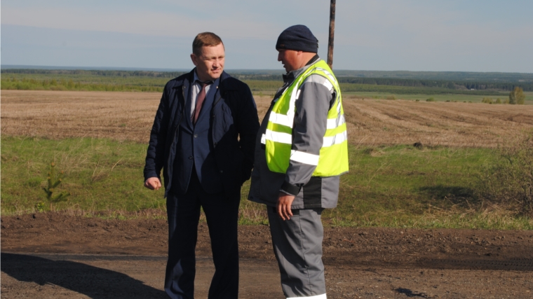 В Шемуршинском районе начаты работы по ремонту участка региональной автодороги &quot;Аниш&quot;