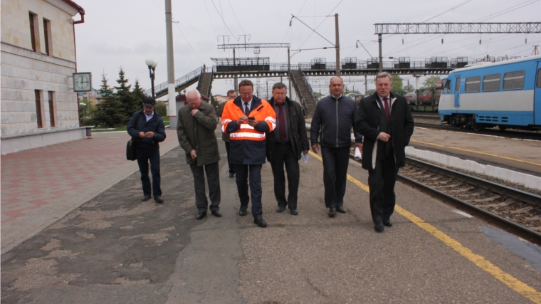Министр А.П. Коршунов проинспектировал работы по содержанию полосы отвода Алатырского участка пути