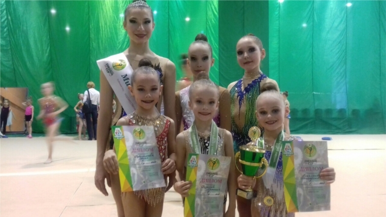 Спортсменки из Чебоксар – призёры межрегионального турнира по художественной гимнастике &quot;Emerald cup 2017&quot;