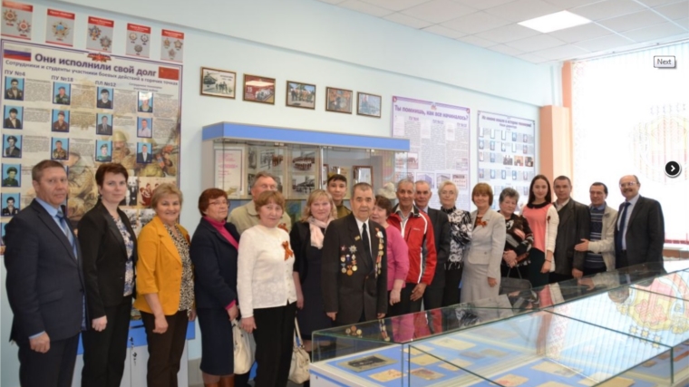 В Чебоксарском техникуме транспортных и строительных технологий открыт музей воинской славы