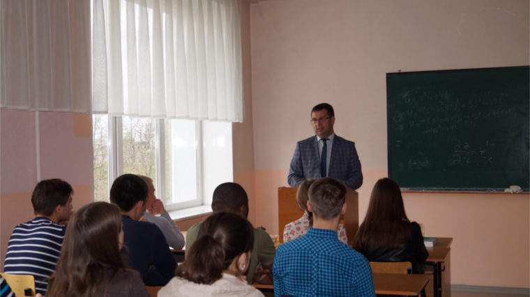 Встреча с заместителем главы г. Чебоксары, председателем Чебоксарского городского Собрания депутатов Николаем Владимировым