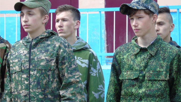 В Аликовском районе стартовали 5-дневные учебные сборы по основам военной службы для юношей 10-ых классов