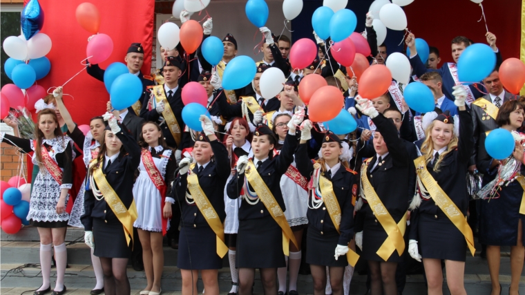 Торжественная линейка, посвященная окончанию учебного года в МБОУ «Красночетайская СОШ»