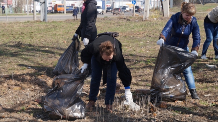 Ленинский район: в ходе экологического месячника вывезено 156,1 т мусора