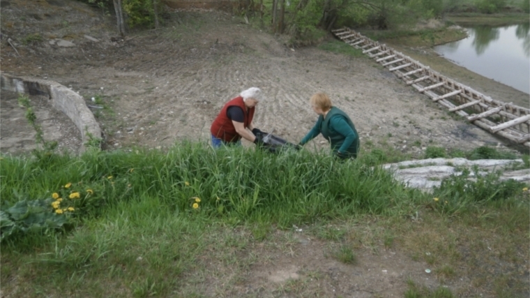 Акция &quot;Чистые берега&quot; в Тувсинском сельском поселении