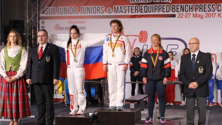 Спортсменка из Чебоксар завоевала «серебро» по жиму штанги лёжа на Чемпионате мира