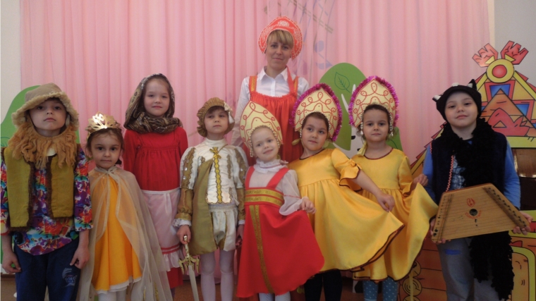 Детские сады города Чебоксары стали участниками Пушкинского дня в России