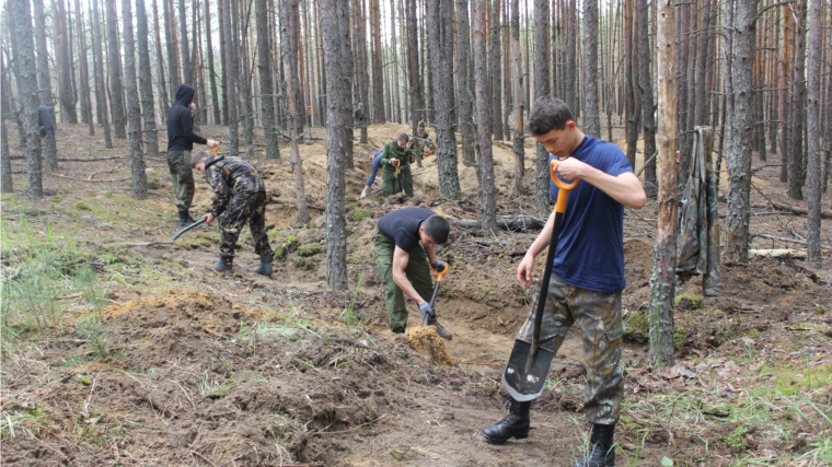 Более 40 поисковиков участвовали в раскопках долговременной оборонительной точки в Заволжье