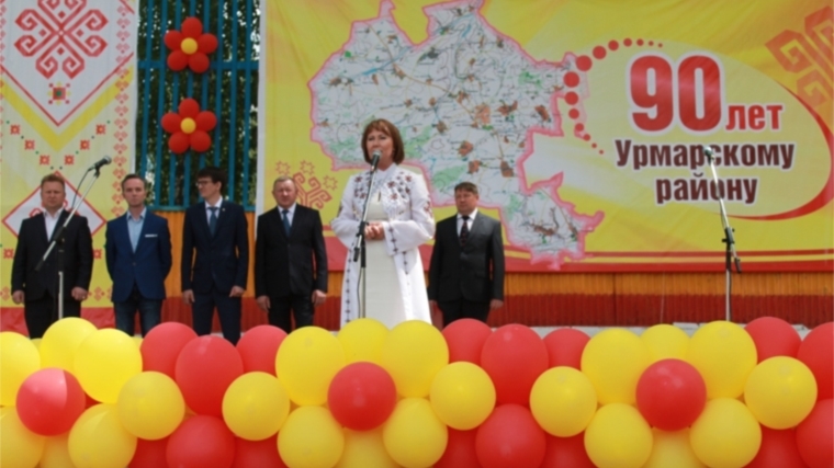 Заместитель Председателя Кабинета Министров Чувашской Республики - министр финансов Светлана Енилина приняла участие в празднике "Акатуй" в Урмарском районе